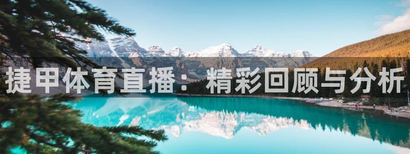 833足球视频直播：捷甲体育直播：精彩回顾与分析